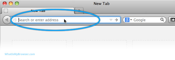 Firefox address bar